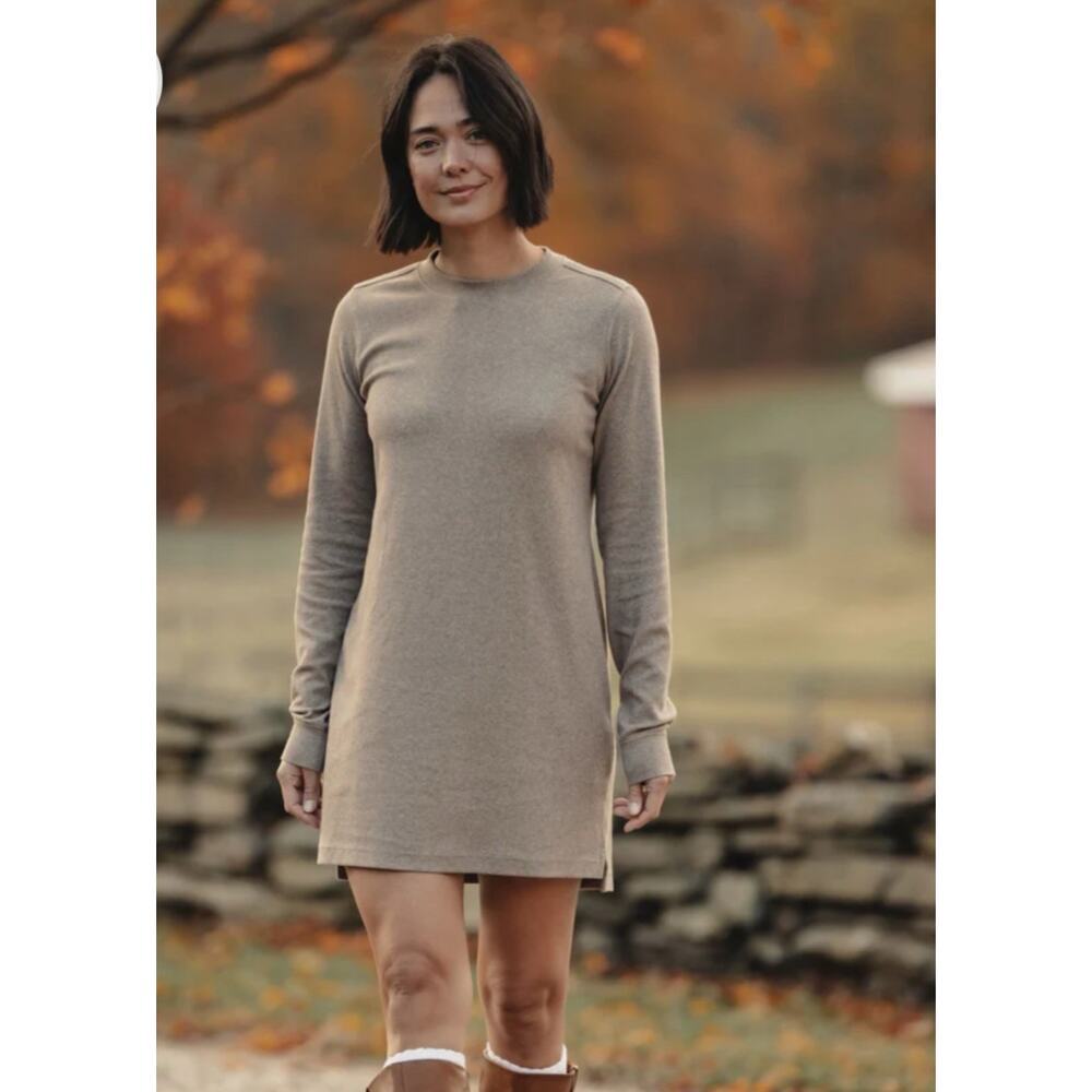 NWT The Normal Brand Women’s Puremeso Everyday Dress S Sage Green Juniper NEW